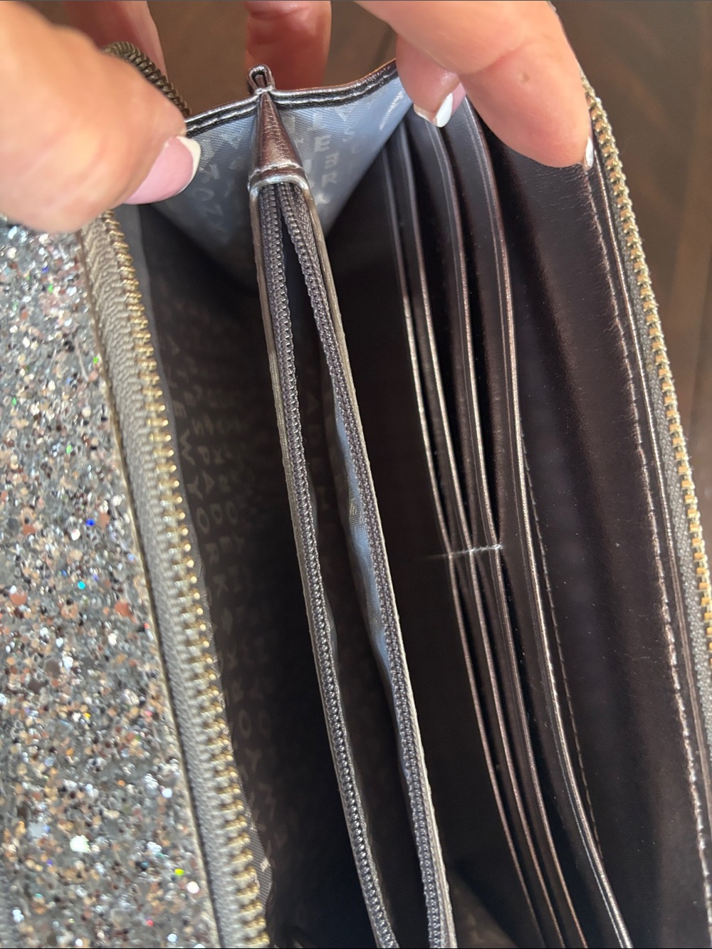 kate spade Brighton Lane Marigold Crystal-Embellished Crossbody Clutch - Picture 4 of 13